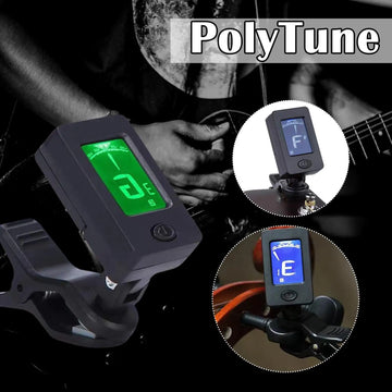 Professional Clip-On 360 Degree Acoustic Guitar Tuner LCD Screen Electric Digital Tuner For Acoustic Guitar Ukulele Accessories Apsilon