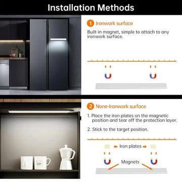 LED Motion Sensor Light Night Light Wireless USB Under Cabinet Light For Kitchen Cabinet Bedroom Wardrobe Sensor Indoor Lighting Apsilon