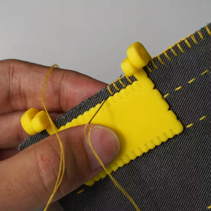 Seam Guide Clip On Sewing Edge Guide Needle Gauge Portable Measuring Tool For Beginners Quilting Crafting Hemming Edge DIY Apsilon
