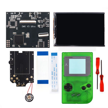 HISPEEDIDO For GameBoy DMG V5 IPS High Brightness Backlight LCD Ultra kits RIPS IPS LCD screen Mod For Game Boy DMG Classic menu Apsilon