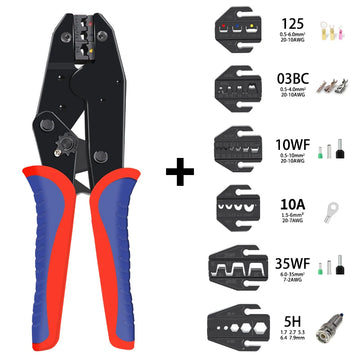 Pre Insulated Terminal Crimping Pliers Kit HS-30J HS-40J Clamp Cover/Multifunctional Brand Carbon Steel Crimping Pliers Apsilon
