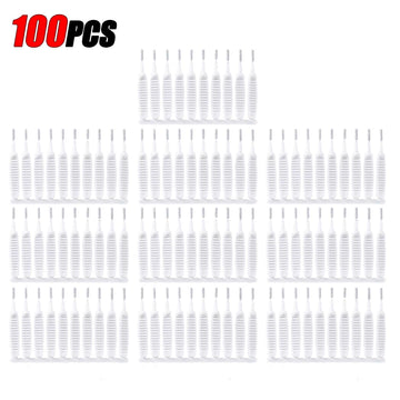 10-500PCS Shower Cleaning Brush Bathroom Micro Nylon Brush Nozzle Anti-blocking Cleaning Tools Bathroom Accessories Apsilon