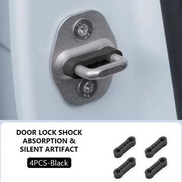 SEAMETAL Car Door Shock Absorber Universal Car Door Buckle Soundproof Deadener Damper Cushion Anti-Vibration Buffer Pad Apsilon