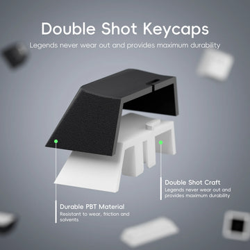 XVX Cherry Profile Keycaps Japanese Layout JIS Black PBT Keycap Not Shine Through Mechanical Keyboard Double Shot Keycap 153 Key Apsilon