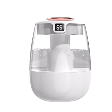 Air Humidifier Aroma Humidifier Double Spray Port Essential Oil Diffuser USB Water Humidifier with Light for Home Office Apsilon