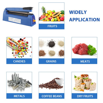 Sealing Machine Electric Heat Sealer Hand Press Vacuum Food Plastic Bag Bobo Ballons Impulse Fast Heat Sealer Packaging Machine Apsilon