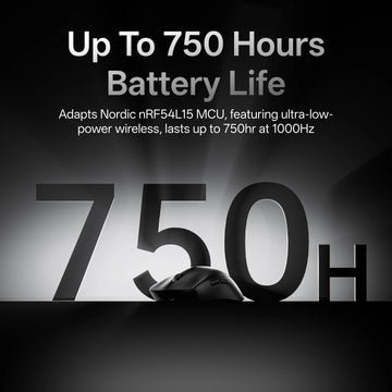 Rapoo VT7 MAX /VT7 Wireless Gaming Mouse True 8K Wireless Polling Rate 53g Lightweight Up to 750Hr Battery Life Apsilon