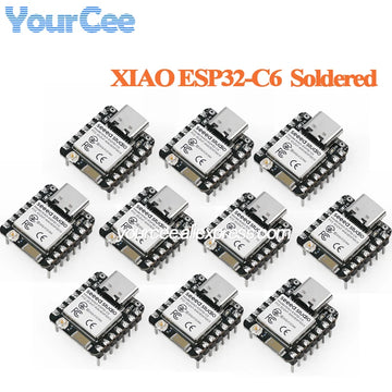 10pcs/1pc ESP32 Seeed Studio XIAO ESP32C6 ESP32C3 ESP32C5 WiFi 6+Bluetooth-compatible Ble 5 Zigbee Matter Wifi Development Board Apsilon
