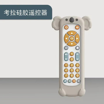 Infant Simulation TV Remote Control Toys with Music and Light Musical Baby Toy Sensory Remote Kids Baby Toys for 1 2 3 Years Old Apsilon