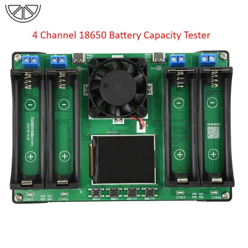 8 Channel 18650 Battery Capacity and Internal Resistance Tester Automatic Charge-Discharge Module Electronic Load Tester Apsilon