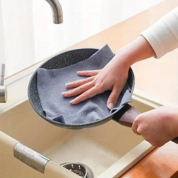 20 Sheets/Roll Microfiber Dishcloth – Multi-Functional Double-Sided Kitchen Cloth, Ideal for Utensil Cleaning, Kitchen Accessory Apsilon