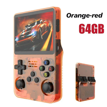 BOYHOM 256G/128G/64G R36S ARKOS 2.0 Retro Handheld Game Console 3.5'' IPS screen,Portable Pocket Game Player for  children gift Apsilon