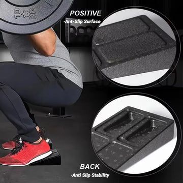 3Pcs/Set Yoga Bricks Squat Wedge Blocks Block Ramp Deadlift Slant Board Adjustable Non-Slip Calf Foot Stretcher For Exercise Gym Apsilon