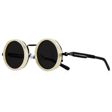 CRIXALIS Polarized Round Sunglasses ND9 Adjustable Dimming Men Women Retro Punk Men's Fishing Eyeglasses Outdoor Shades UV400 Apsilon