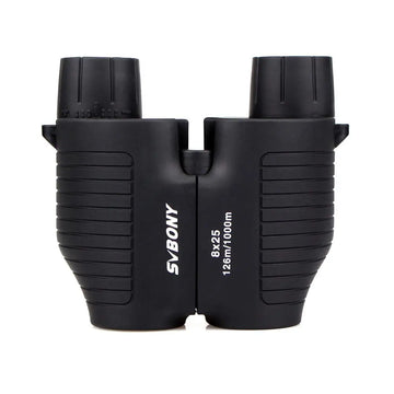 SVBONY 8x25 SV10 Binoculars Compact Fixed Focus Mini Portable Telescope Multi-coated Porro Prism for Outdoor Spoorts Games F9323 Apsilon