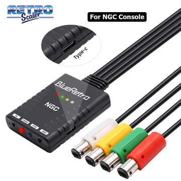 BlueRetro For Nintendo GameCube Console Wireless Game Controllers Adapter To PS3 PS4 PS5 8bitdo Switch Pro wii Controllers Apsilon