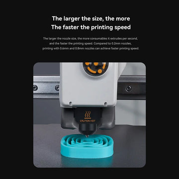 For Brass Hardened Steel Nozzle 3D Printer Hotend Kit For Bambu Lab A1/A1 Mini 0.2/0.4/0.6/0.8MM Silicone Brush Assembly Apsilon