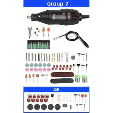 220V Mini Electric Drill Engraver Electric Drilling Machine For Rotary Tools Mini Dremel Tool With Power Tools Accessories Apsilon