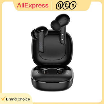 QCY HT05 Melobuds ANC Wireless Earbuds 40dB Multi-Mode ANC 6 Mics AI-Enhanced Calls Bluetooth 5.2 Earphones Transparency 30H Apsilon