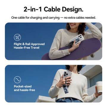Vention 10000mAh Mini Power Bank 22.5W Fast Charging for iPhone 17 16 Magnetic Wireless Charger for Apple Watch Series 11 10 9 Apsilon