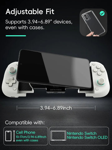 DATA FROG X3 Wireless Controller for Android Game Controller for Samsung Galaxy for PUBG Mobile for Switch/Switch OLED Apsilon