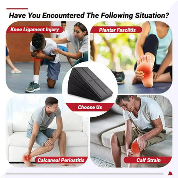 3Pcs/Set Yoga Bricks Squat Wedge Blocks Block Ramp Deadlift Slant Board Adjustable Non-Slip Calf Foot Stretcher For Exercise Gym Apsilon