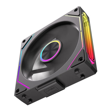 TEUCER DL-2 ARGB PC Fan 3-in-1 Case Fan Compatible with 240 360 Water Cooling Radiator Wireless Cooling Fan Kit Apsilon
