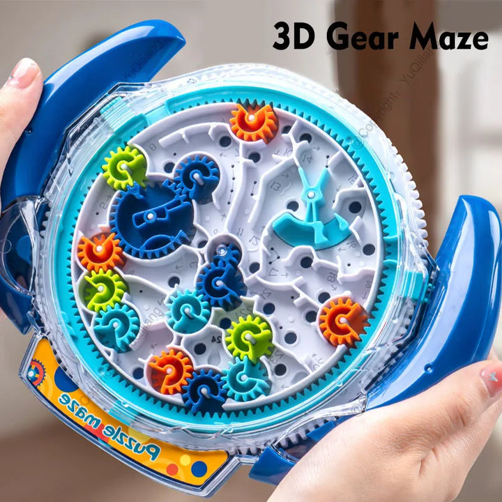 Intellectual Escape Maze Challenge, Maze Disk Gear Track Ball, Logic Training, Attention Enhancement, Children's Game Controller Toy, Parent-Child Interactive Hand-Eye Coordination Educational Toy, Holiday Gift Apsilon