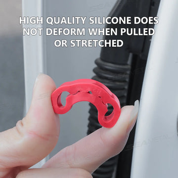 SEAMETAL Car Door Shock Absorber Universal Car Door Buckle Soundproof Deadener Damper Cushion Anti-Vibration Buffer Pad Apsilon