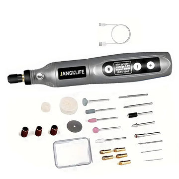 JANGKLIFE USB Cordless Rotary Tool Kit Woodworking Engraving Pen DIY For Jewelry Metal Glass Mini Wireless Drill Apsilon