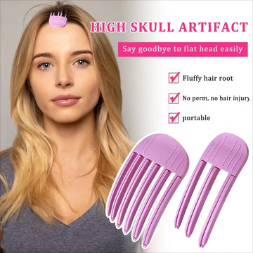 Fluffy Hairpin Curling Bangs Clips Hair Roots Volumizing Hair Clips Women Curling Fixed Shape Clips Fashion Volume Hair Roller Apsilon