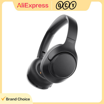 QCY H3 ANC Hi-Res Audio Wireless Bluetooth 5.4 Headphones Over Ear Headset 60Hrs 43dB Hybrid Active Noise Cancellation Earphone Apsilon