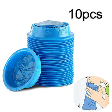 5-25Pcs 1000ML Portable Disposable Travel Car Airplane Motion Sickness Nausea Vomit Cleaning Bag Clean Eco-Friendly Plastic Bag Apsilon