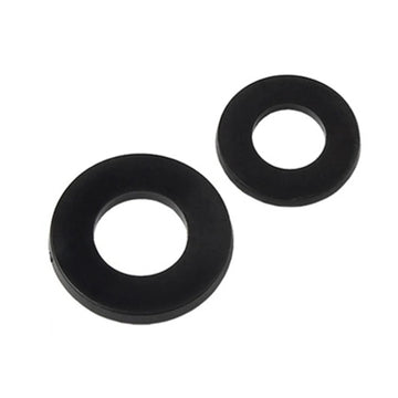 60pc Fitting Rings Washer White Plastic For Door Hinge 0.5-1.2mm Nylon Gasket High Temperature Insulation Flat Gasket Apsilon