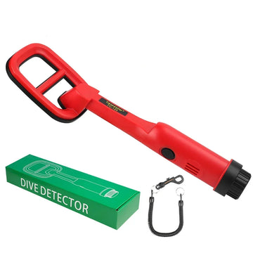 TC-120 Metal Finder Metal Detector Hand Held Pulse Pinpointer Induction Diving Treasure Waterproof Metal Detector Apsilon