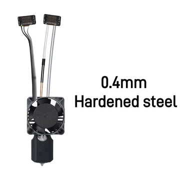 Bambu Original X1/P1 Series Hotend Kit Hardened Steel Nozzle 0.2/0.4/0.6/0.8mm For Bambu lab X1C X1 P1P P1S 3D Printer Parts Apsilon