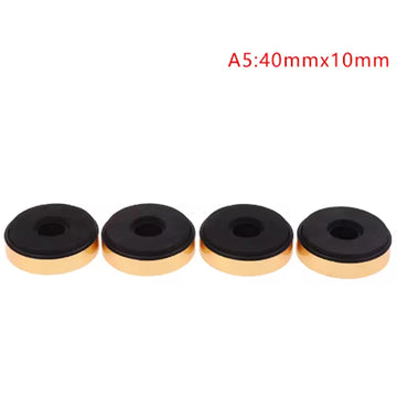 4pcs/set HIFI Audio Speaker Amplifier Anti-shock Absorber Feet Pads Isolation Stand Crab Claw Clamp Bracket For Camera Tripods Apsilon