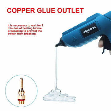 WOYOFADA Electric Hot Melt Glue Gun for Makita 18V Battery Cordless Electric Glue Grab 11mm Glue Stick Hot Melt Welding Air Gun Apsilon