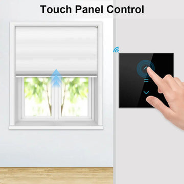 LoraTap Tuya Smart Life WiFi Curtains Blinds Switch Roller Shutters Motor Switch Backlight Style Google Home Alexa Voice Control Apsilon