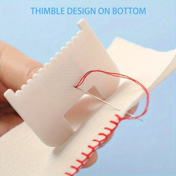 2pcs Sewing Guide Template Kit for Consistent Stitches – 3mm Spacing Precision Sewing Tool for Fabric Embroidery & Leathercraft Apsilon