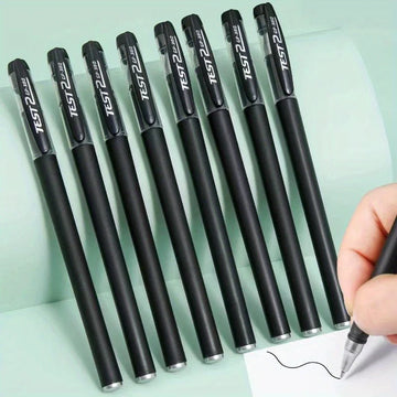 5/10/20pcs Quick-Drying Gel Pens, 0.5mm Fine Tip, Black Ink - Ideal Choice for Office and School clea For school office use only Apsilon