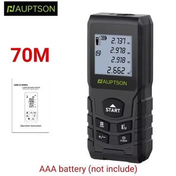 HAUPTSON 70/100M Laser Rangefinder Distance Meter Rangefinder Laser Tape Range Finder Building Apsilon