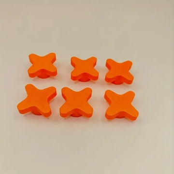 6Pcs Reusable Tube Plugs with Threaded Sealing Caps for Standard Caulking Tubes, Effectively Prevent Glue Drying and Deformation Apsilon