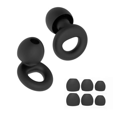 Silicone Earplugs for Swimming Sleep Noise Cancel Noise Reduction-Soundproof Reduce Disturbances -Quality loop Earplugs Apsilon