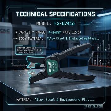 Automatic Wire Stripper Heavy Duty Premium Adjustable Cable Stripping Plier Professional for 16mm² Electric Wire Apsilon