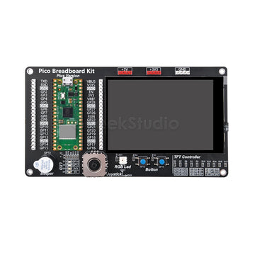 Raspberry Pi Pico /Pico W/2 Breadboard Kit with 3.5 Inch Touch Screen DIY Project Breakout Board Apsilon