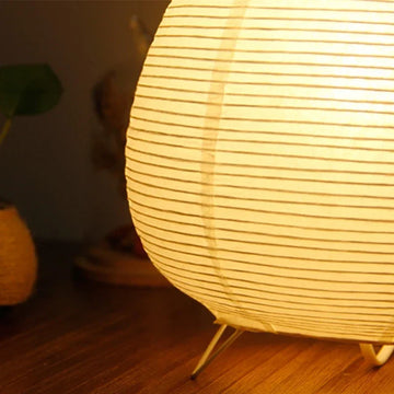 Japanese Lantern Led Table Lamp Living Room Bedroom Bedside Rice Paper Lights Study Homestay Art Creative Decor Table Lights Apsilon