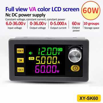 SK60 SK120 DC Buck Boost Converter CNC Adjustable Regulated Laboratory Power Supply Constant Voltage Current Solar Charge Module Apsilon