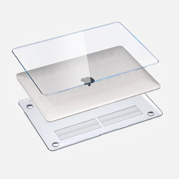 Crystal Clear Laptop Case for Macbook Air 13.6 M4 15 M3 Hard Cover for Mac Book Pro 13 M1 M2 14 M4 16 2025 Sleeve Accessories Apsilon