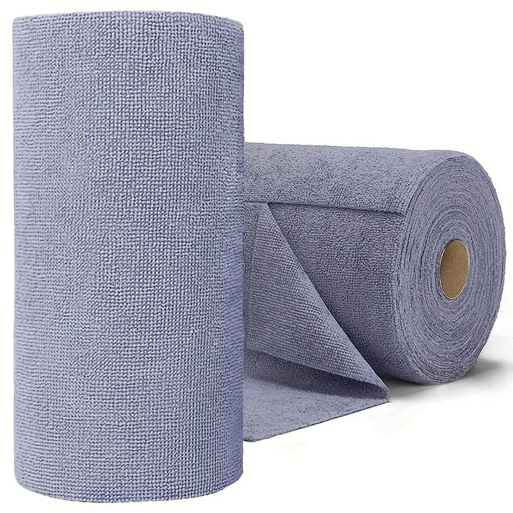 20 Sheets/Roll Microfiber Dishcloth – Multi-Functional Double-Sided Kitchen Cloth, Ideal for Utensil Cleaning, Kitchen Accessory Apsilon